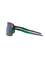 OAKLEY Occhiali Sportivi Sutro TLD Matte Purple Green Shift con Lenti Prizm Jade