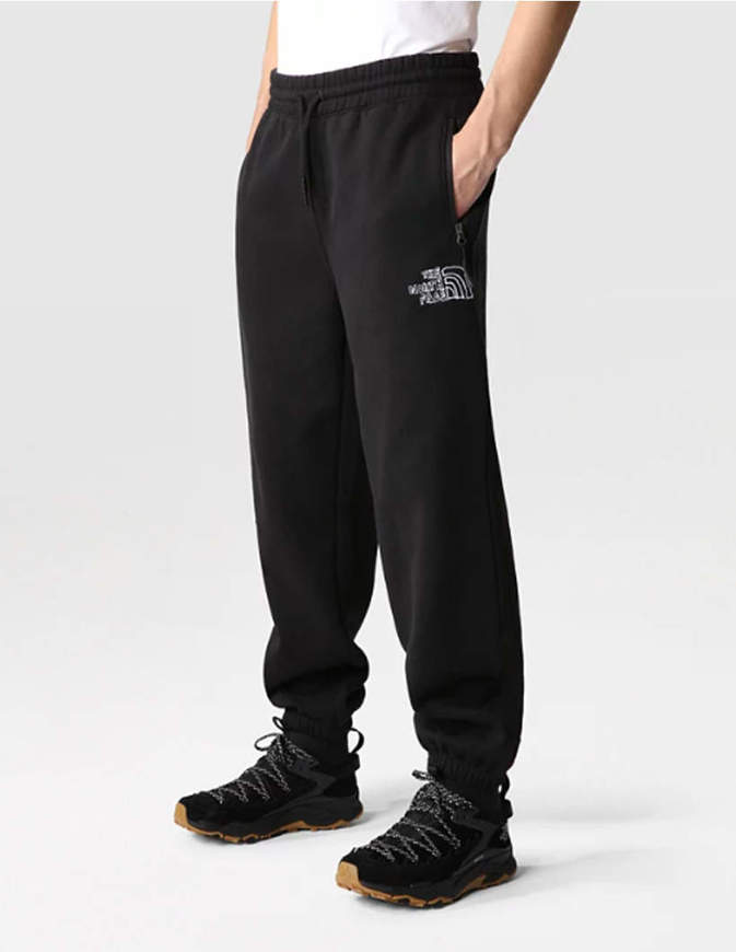 The North Face Men s Printed Heavyweight Fleece Sweetpant Black Impact shop action sport store
