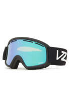 VonZipper Maschera Trike Black Satin Wildlife con Lenti Stellar Chrome