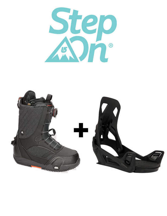 Snowboard Binding Burton Step On black