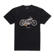 Maglia mezza manica The Bloodnok nera Deus