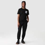 Maglia mezza manica Fine nera The North Face.