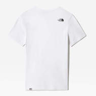 Maglia mezza manica Simple Dome bianca The North Face.