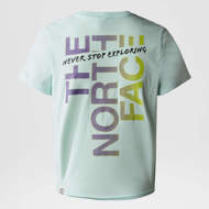 Maglia mezza manica Graphic  azzurro The North Face.