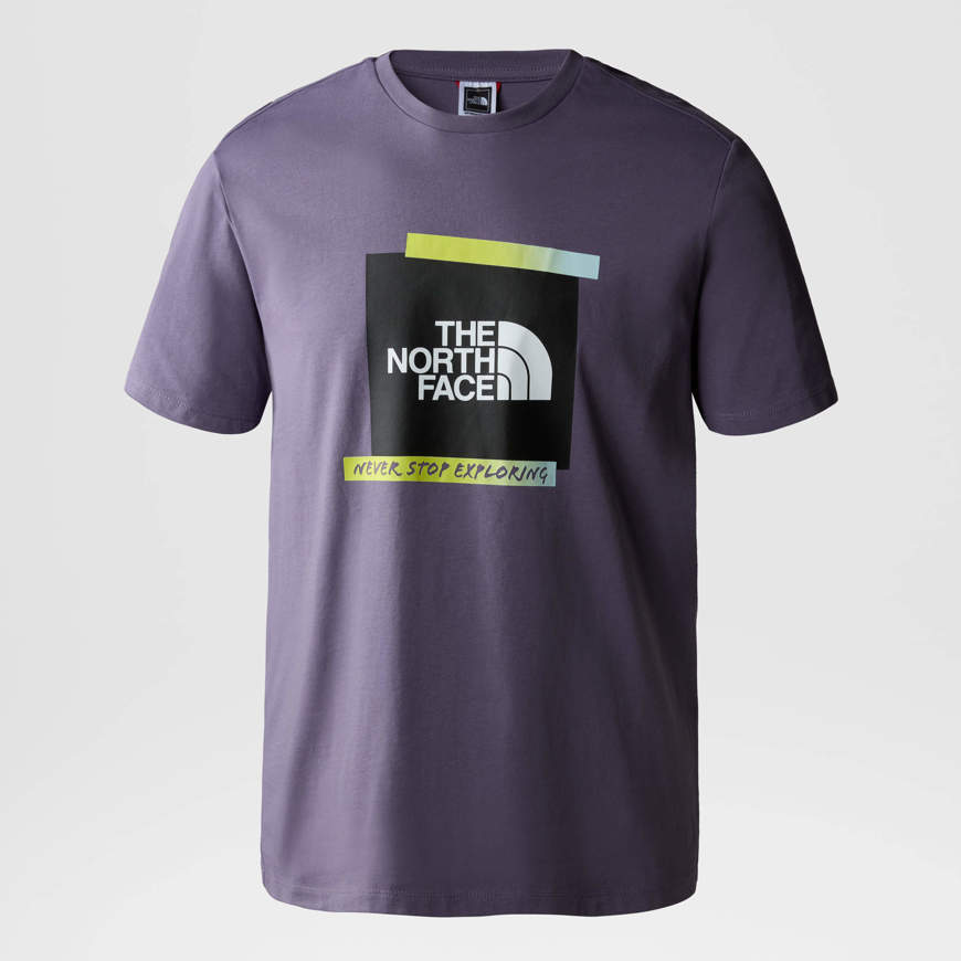 Maglia mezza manica Graphic  viola The North Face.