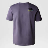 Maglia mezza manica Graphic  viola The North Face.