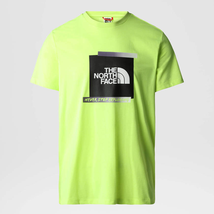Maglia mezza manica Graphic giallo The North Face. Impact shop action sport store