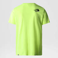 Maglia mezza manica Graphic  giallo The North Face.