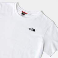 Maglia mezza manica Simple Dome bianca The North Face