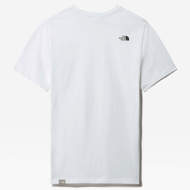 Maglia mezza manica Simple Dome bianca The North Face