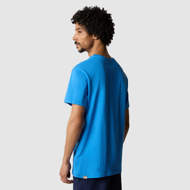 Maglia mezza manica Simple Dome blu The North Face.