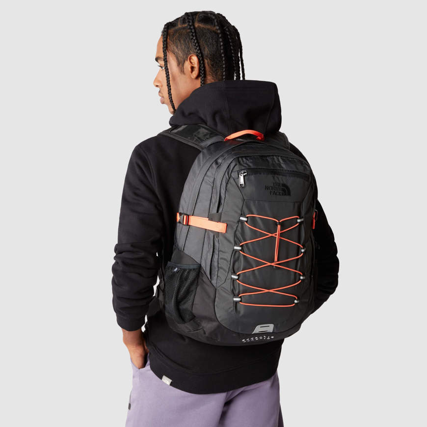 Zaino Borealis classico arancio e nero The North Face