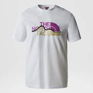 Maglia mezza manica Mountain Line bianca The North Face