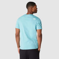 Maglia mezza manica Mountain Line azzurra The North Face