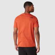 Maglia mezza manica Mountain Line arancione The North Face