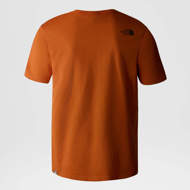 Maglia mezza manica Mountain Line arancione The North Face