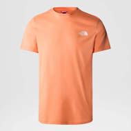 Maglia mezza manica Simple Dome arancione The North Face.