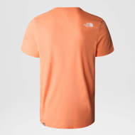 Maglia mezza manica Simple Dome arancione The North Face.