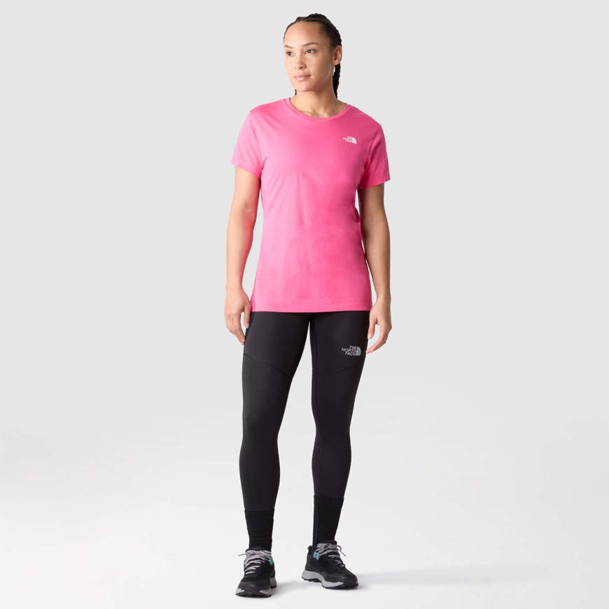 Maglia mezza manica Simple Dome rosa The North Face