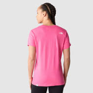 Maglia mezza manica Simple Dome rosa The North Face