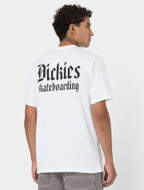 Maglia mezza manica skate bianca Dickies