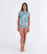 Lycra short sleeve Java tropical Hurley