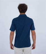 Polo Ace Vista mezza manica blu Hurley