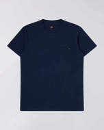 Pocket t-shirt maritime blue Edwin