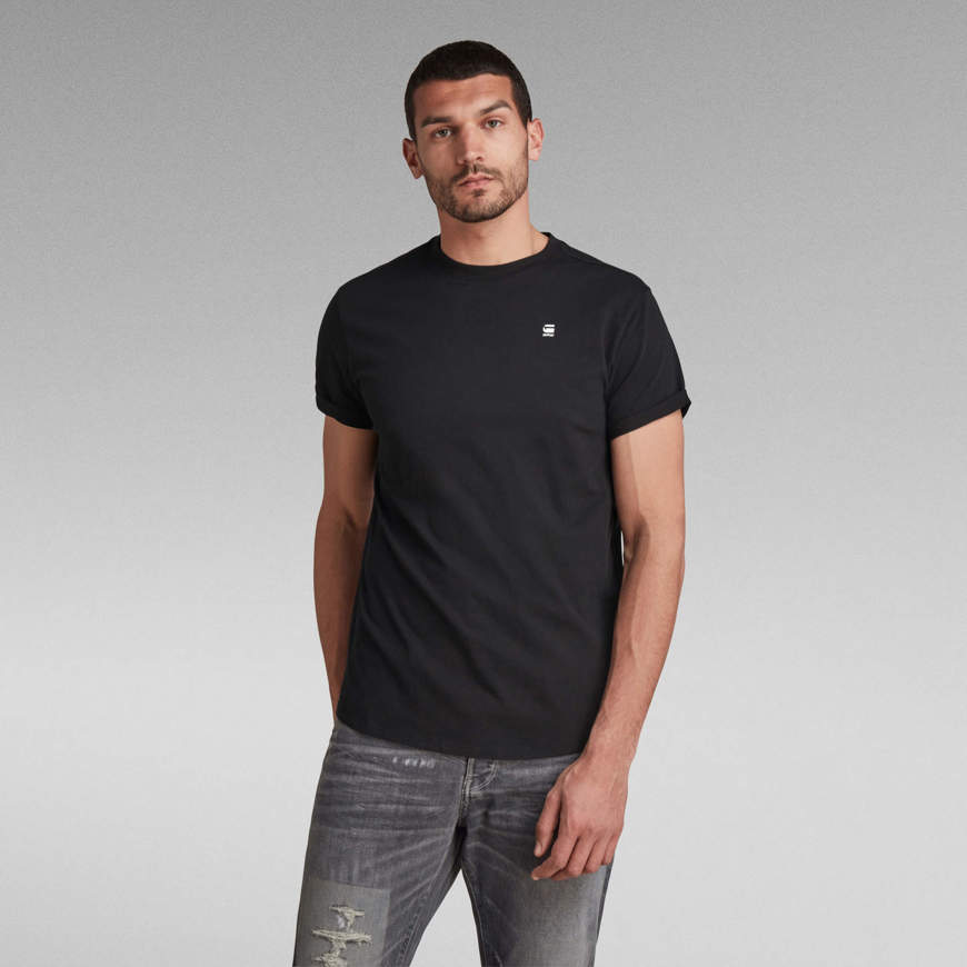 Maglia mezza manica Lash r t nera G-Star Raw