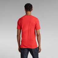 Maglia mezza manica Photographer slim rosso acido G-Star Raw