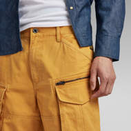 Pantaloncini rilassati  con zip Rovic giallo G-Star Raw