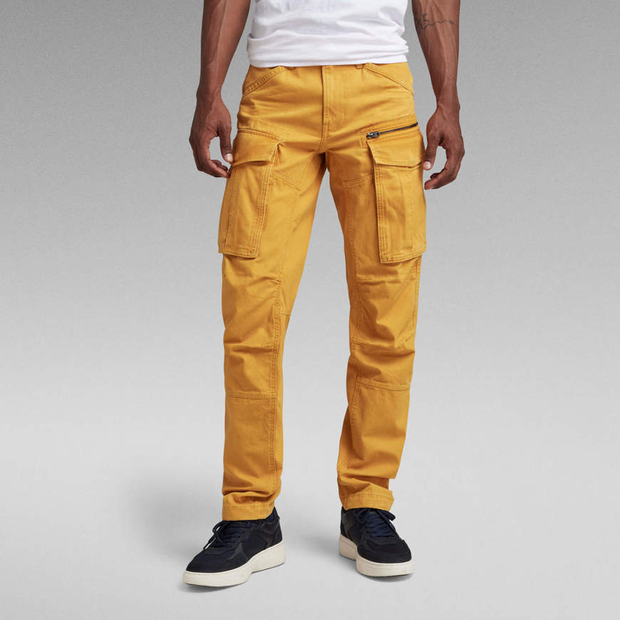 Pantaloni con zip 3D Rovic giallo  G-Star Raw