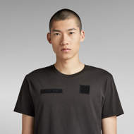 Maglia mezza manica Velcro r t nera G-Star Raw