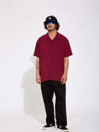 Camicia mezza manica Todd Bratrud rossa Volcom