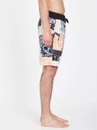 Costume da mare V Ent Flyer mod 19" crema Volcom