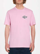 Maglia mezza manica Entertainment rosa Volcom