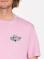 Maglia mezza manica Entertainment rosa Volcom