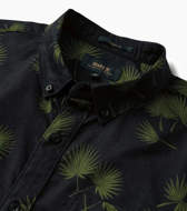 Camicia Scholar Fronds nera Roark