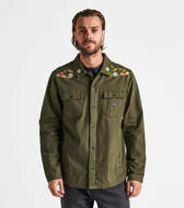 Giacca Hebrides leggera verde militare Roark