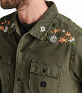 Giacca Hebrides leggera verde militare Roark