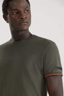 Maglia mezza manica Macro verde militare RRD