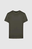 Maglia mezza manica Techno Wash verde militare RRD