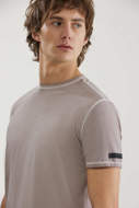 Maglia mezza manica Techno Wash beige RRD