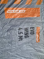 Evo Wing 4.5mt usata grigia RRD