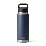 RAMBLER® borraccia da 36 oz (1065 ml) con tappo chug blu Yeti