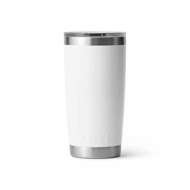 RAMBLER® bicchiere 20 OZ (591 ML) con coperchio MAGSLIDER™ bianco Yeti