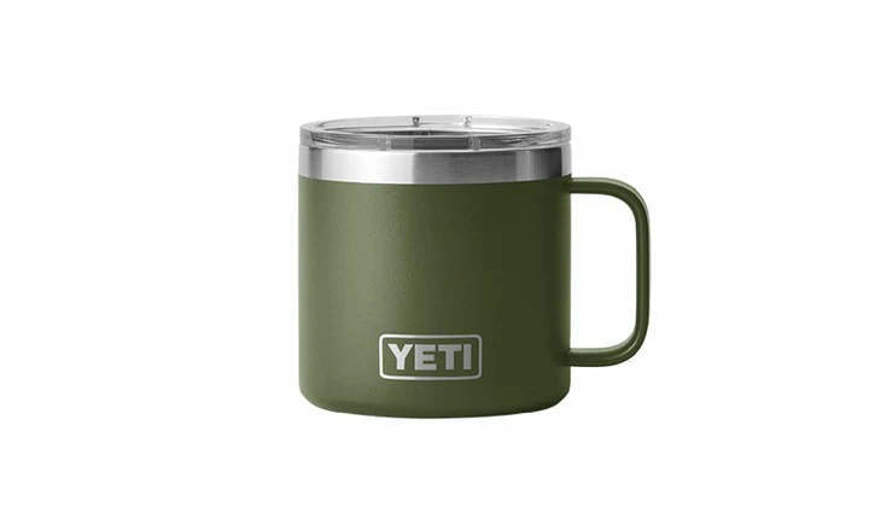 RAMBLER® tazza da 14 OZ (414 ML) con coperchio MAGSLIDER™ verde militare Yeti