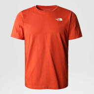 Maglia mezza manica Fondazione Grafica arancione The North Face