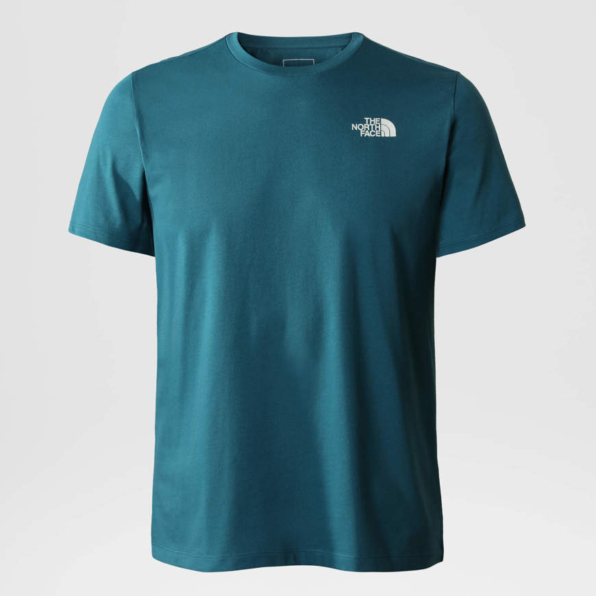 Maglia mezza manica Fondazione Grafica blu The North Face