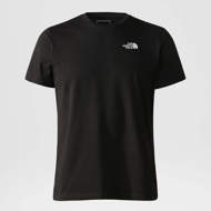 Maglia mezza manica Fondazione Grafica nera The North Face